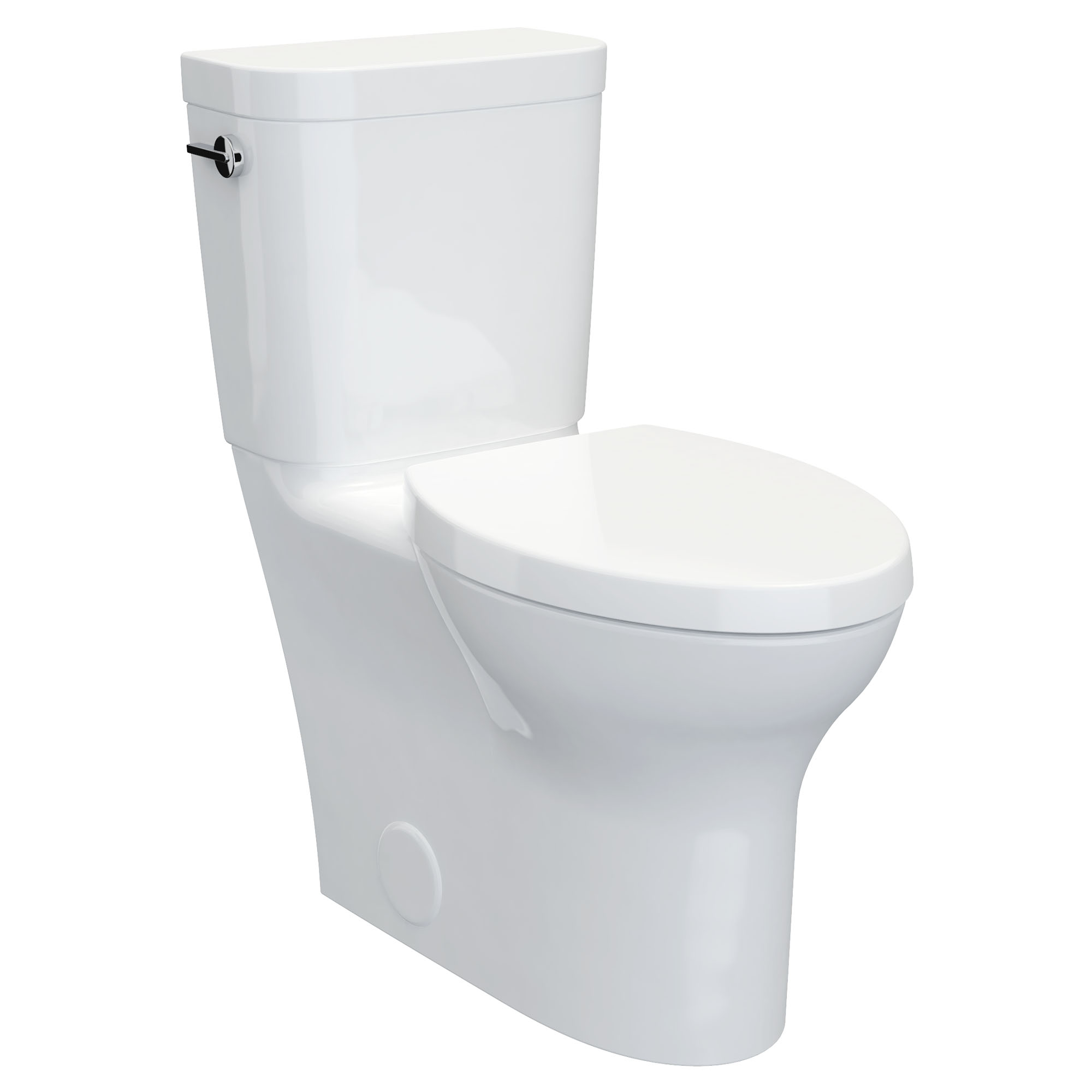 Equility Two-Piece Chair Height Elongated Toilet with Seat